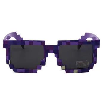 

European And American Fashion Mosaic Children Funny Sunglasses Plaid Sunglasses Cute Children Glasses