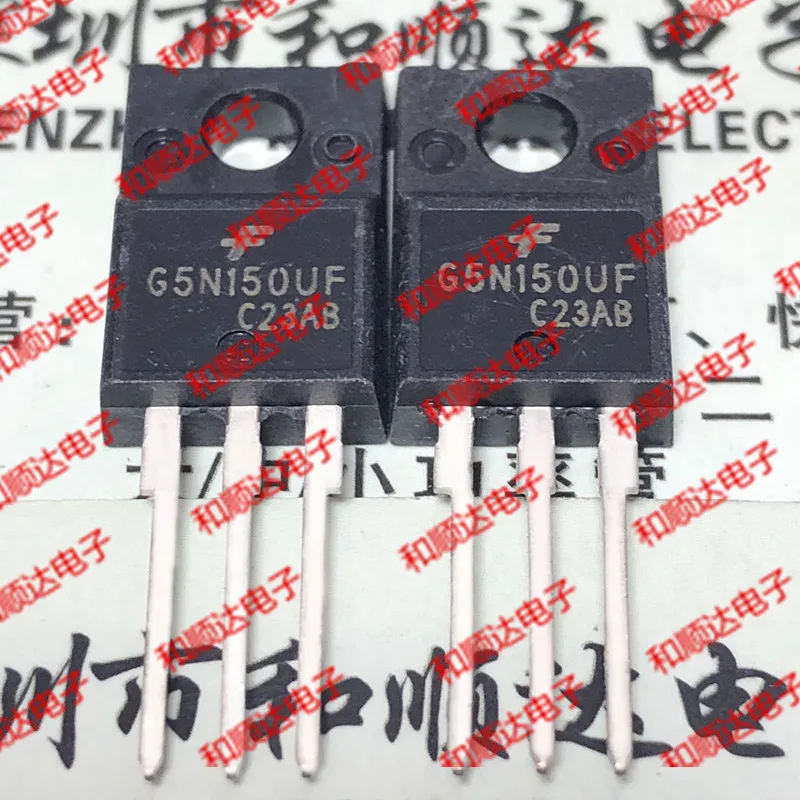 2 шт./G5N150UF SGS5N150UF TO-220F 1500V 5A TO220F