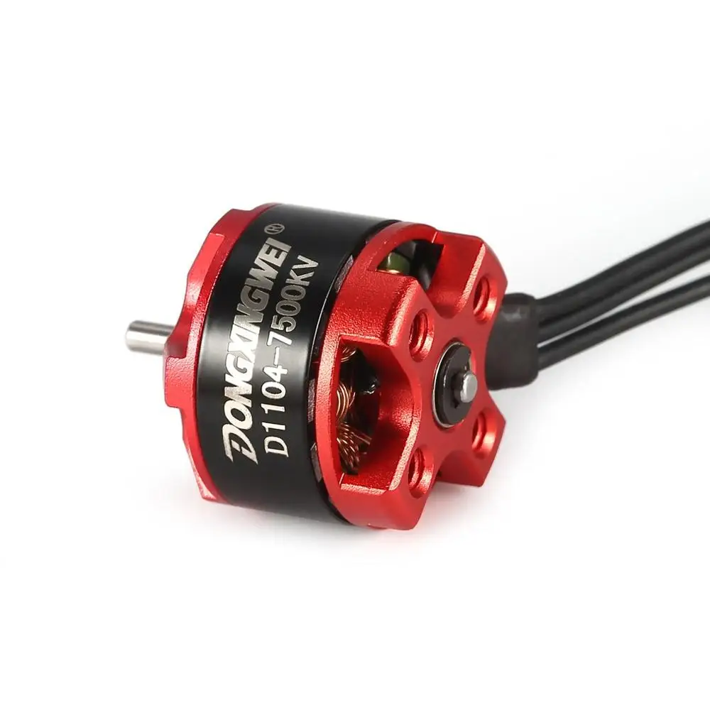4Pcs D1104 7500KV 1-2S Electric Brushless Motor CW CCW for RC ELF 88mm Q90 100mm Micro Drone Multirotor Aircraft Quadcopter