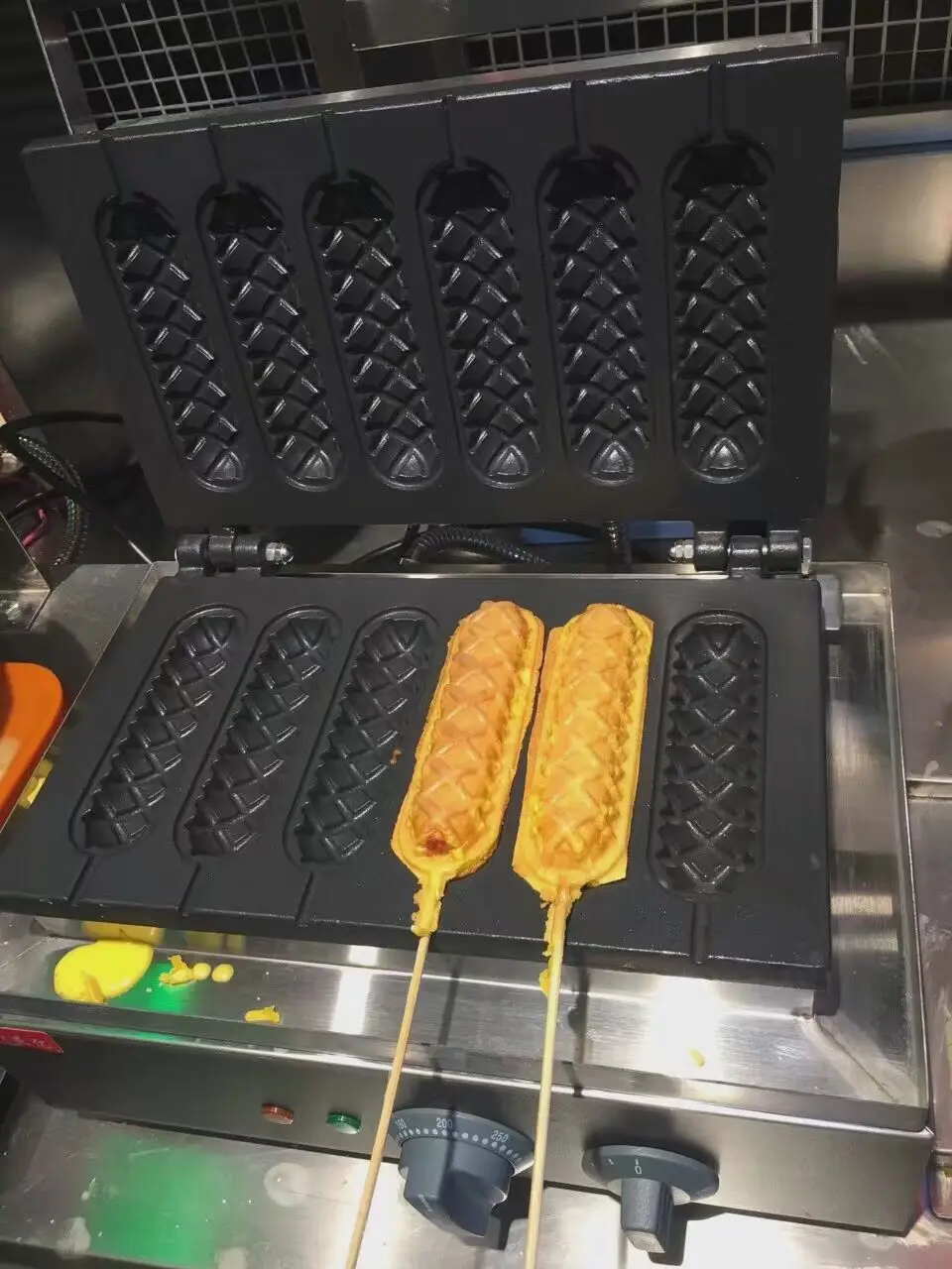 Хорошее качество с CE французская вафельница для хот догов коммерческая