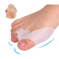 Big Toe Straightener Thumb Valgus Protector Silicone Gel Foot Fingers Toe Separator Bunion Adjuster Feet Pads Relief Foot Pain 1