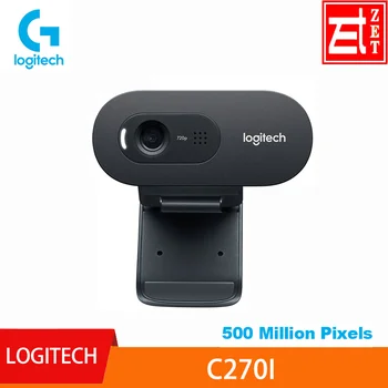 

Original Logitech C270i IPTV HD 720p Webcam Built-in Microphone with USB2.0 Mini Computer Camera for PC Laptop Video Calling