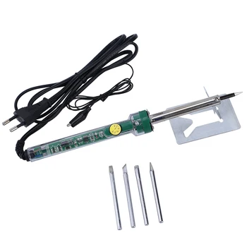 

ELECALL Green ESI-S60 EU Plug 220V 60W 222mm Adjustable Temperature Lead-free Electric Iron Gun Welding Soldering Iron Tool