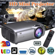 LEORY новейший HD 720P светодиодный проектор для 1080P беспроводной WiFi многоэкранный видеопроектор 3D HDMI VGA AV Beamer Multilanguage