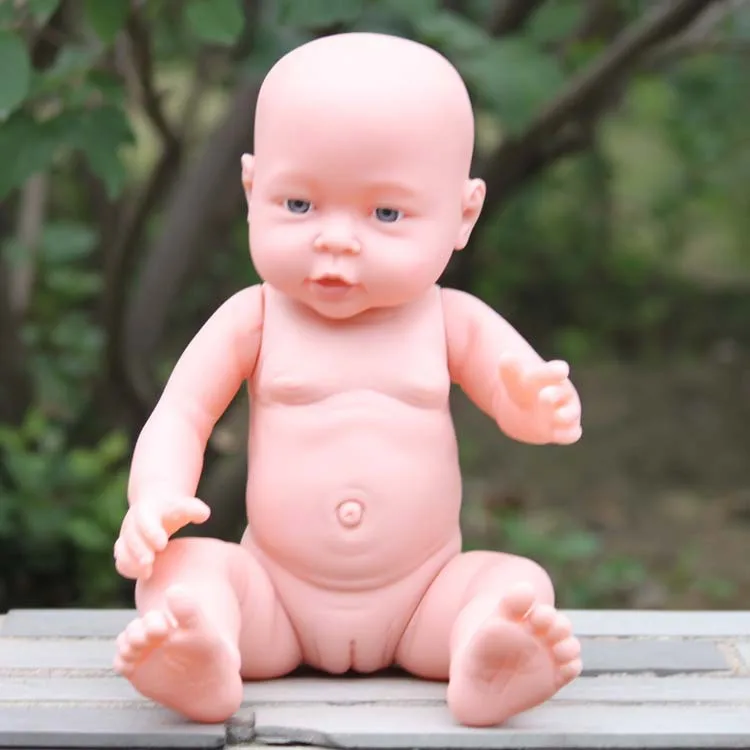 

41CM Simulation Neonatal Silicone Toy Medicine Baby Home Economics Month Training Nursing Doll Model