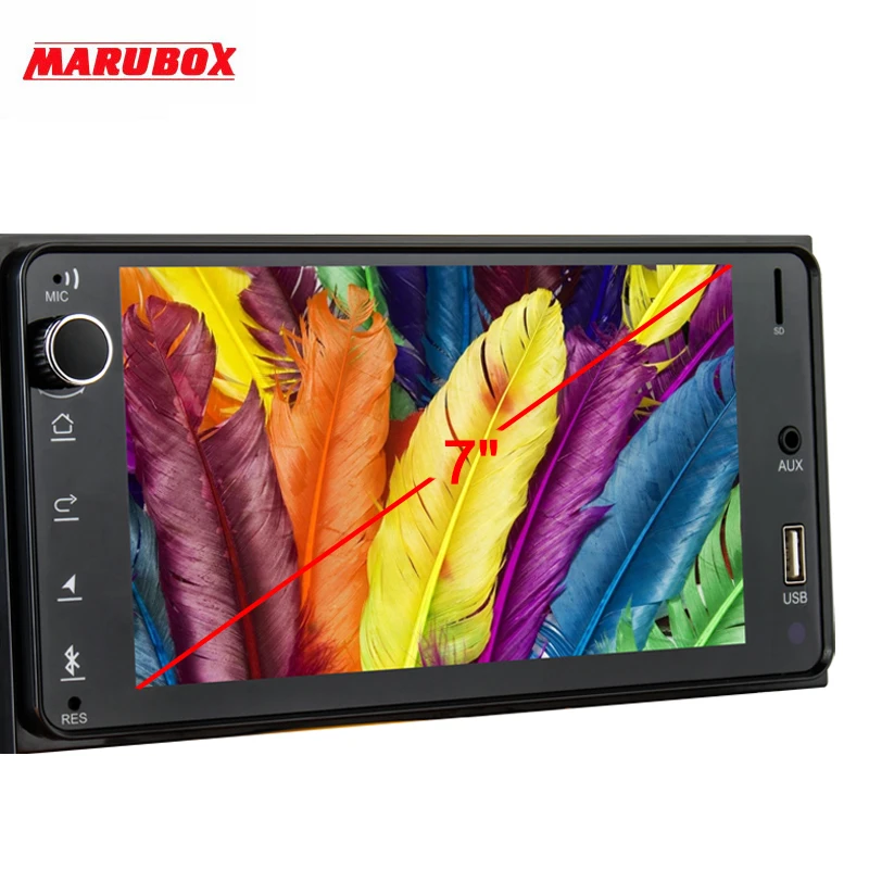 Marubox KD7061 DSP, 64 ГБ головное устройство для TOYOTA универсальный 7 дюймов ips экран, gps навигация, 8 ядерный стерео радио, Android 9,0