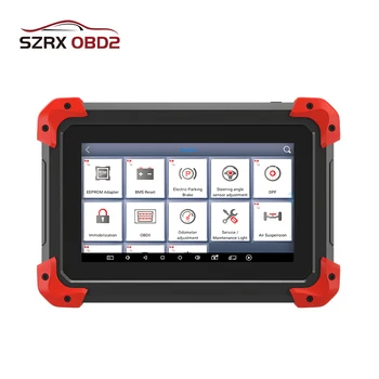

X100 PAD OBD2 Auto Key Programmer Automotive Code Reader IMMO EPB DPF BMS Reset Odometer EEPROM Update Online Diagnostic Scanner