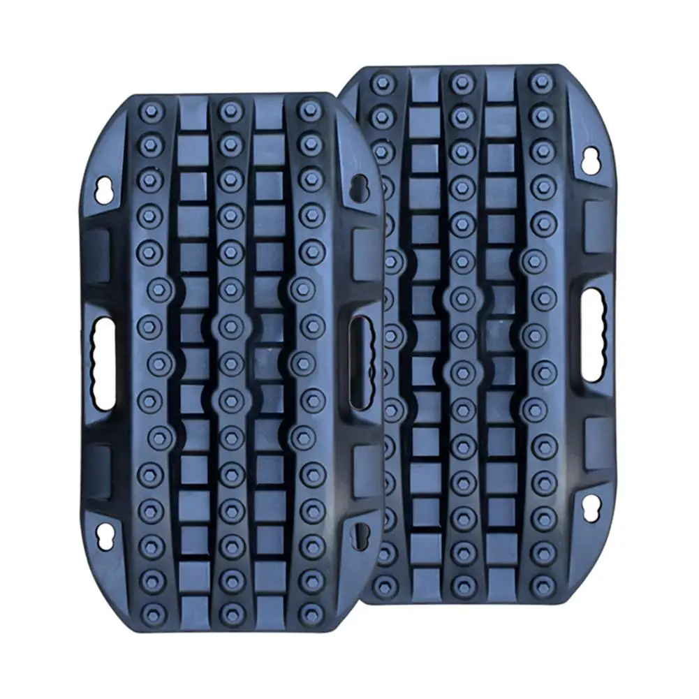 Recovery Traction Mat For Car Recovery Tracks Traction Mat Anti-slip Track Tire Ladder For Sand Mud Snow 1.06kg Bearing 5ton