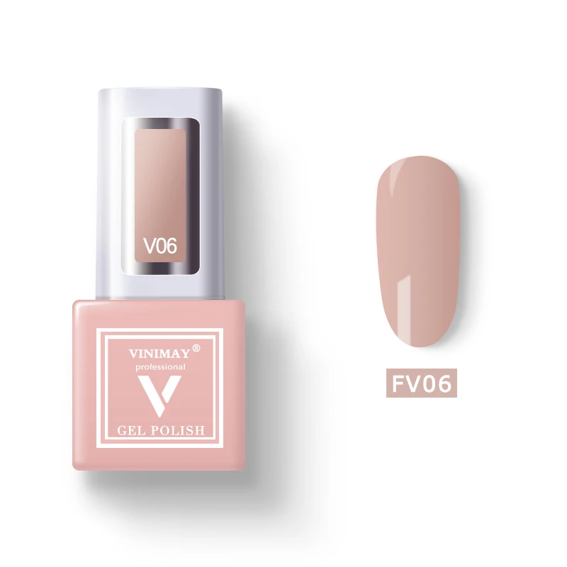 VINIMAY 60 Цветной Гель-лак для ногтей vernis полуперманентный УФ-гель лак-праймер впитывающий Гель-лак для ногтей Полировочный Гель для маникюра - Цвет: FV06