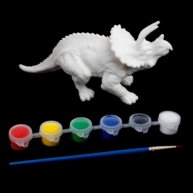 DIY раскраска картина Животное Динозавр Модель Рисунок граффити Дети Детские игрушки