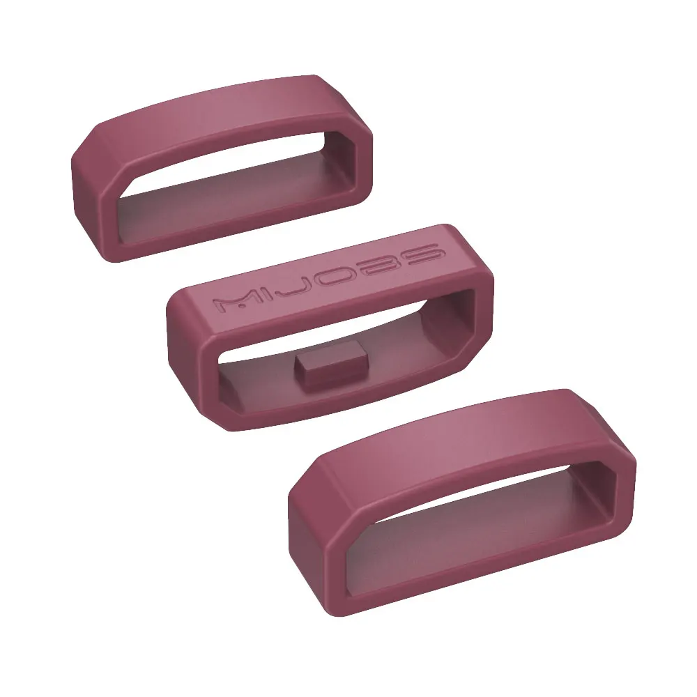 Premium Rubber Strap Keeper - Secure Retainer for Fitness Bands and Smartwatches