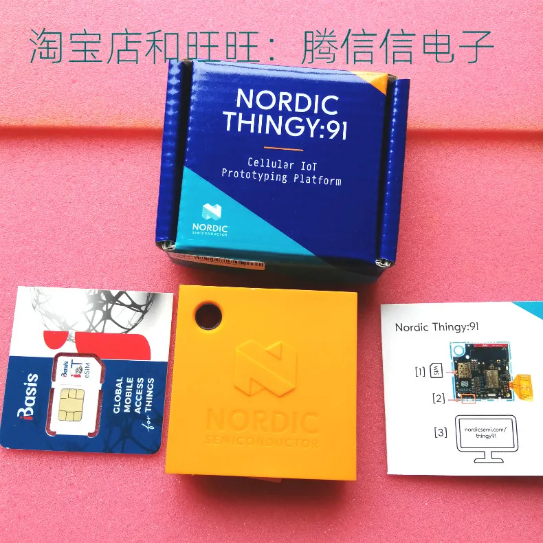 NRF6943 Скандинавская штуковина: 91 инструмент датчика nRF52840 nRF9160 модуль