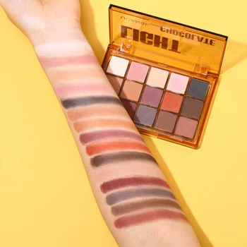 

15 Colors Matte Eye Shadow Palette Makeup Shimmer Pigment Waterproof Mineral Balm Shade Cosmetic Fashion Eyeshadow Pallete TSLM5