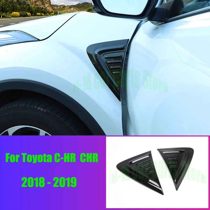 Fender Side Label Side Lamp Decoration For Toyota C-Hr Chr 2018- 2020 Body Side Decoration Sticker Side Decoration Accessories