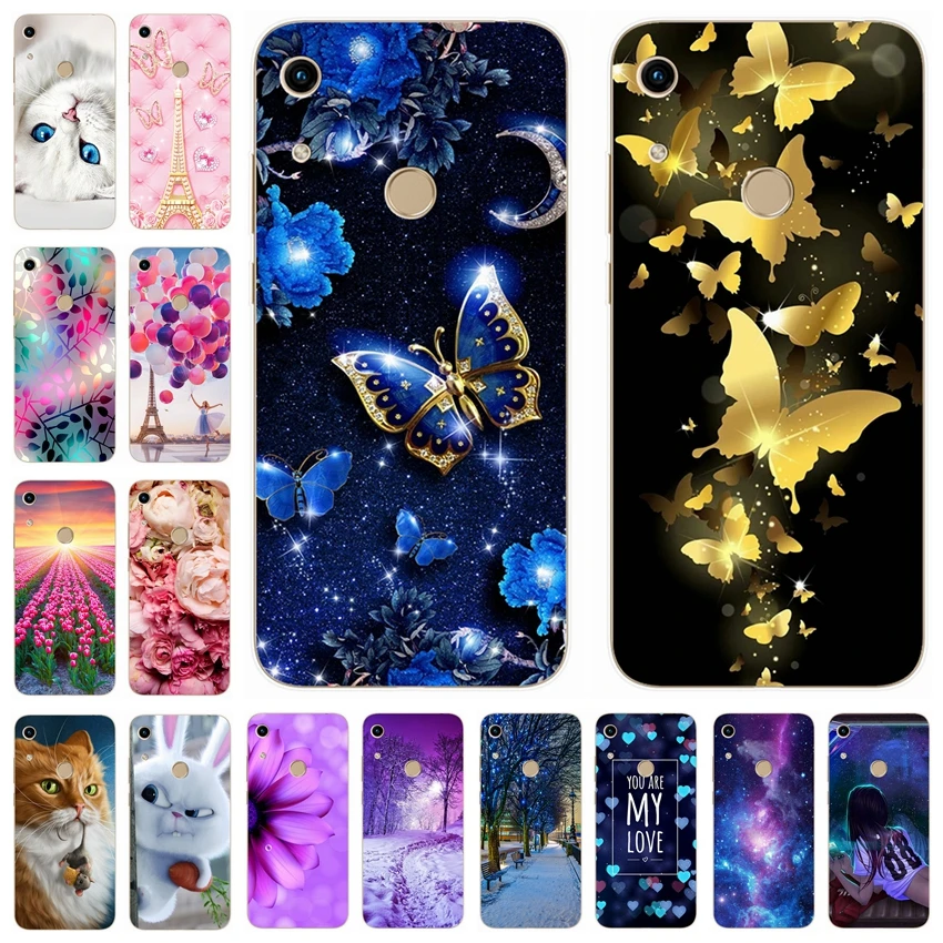 Cover cases For Huawei Honor 8A Case 6.09' Silicone on Cases for 8 A JAT-LX1 Fundas Coque |