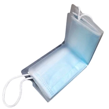 

60 Foldable Disposable Dust Mask Storage Box Mask Storage Clip PM2.5 Masks Mask Storage