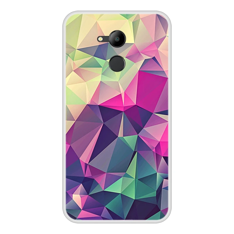 Чехол для телефона huawei Honor 4C 5c 6a 5x Мягкий Силиконовый ТПУ чехол с цветочным рисунком для Honor 7x 6c pro 8lite