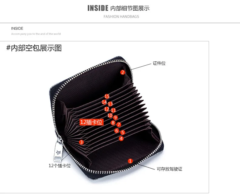 Модный женский кошелек из лакированной кожи RFID Анти-RF сканирование корейский стиль стиль органная карта случае карта бит больше
