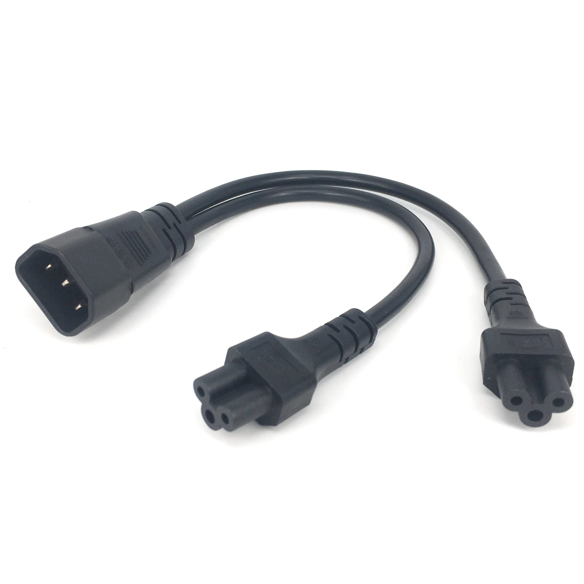 TONYSA Cavo Di Alimentazione Splitter IEC320 C14 Maschio A Doppio C5 Femmina Per Adattatore Laptop 100250 - Foto 7