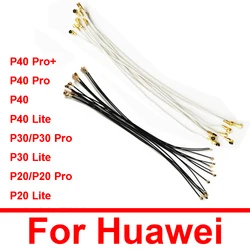 Wifi Coaxial Connector Aerial Flex Ribbon For Huawei P20 P30 P40 Pro P30 Lite P40 Lite P40 Pro+ Antenna Signal Flex Cable Parts