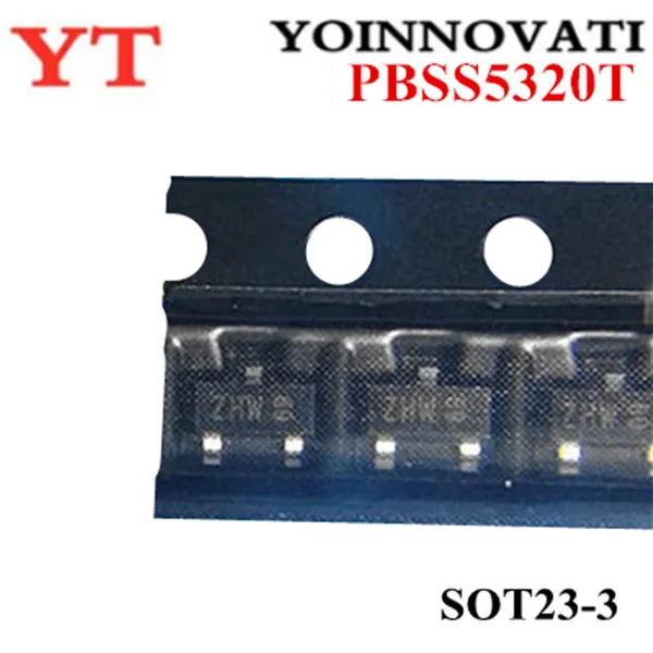 

50pcs/lot PBSS5320T PBSS5320 ZHW SOT-23 IC Best quality