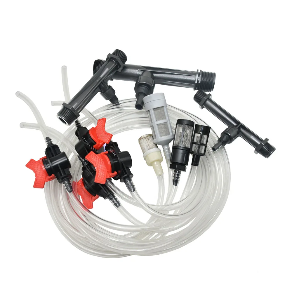 Male Thread Irrigation Venturi Tube Agriculture Venturi Fertilizer Injector Automatic Fertilization 1/2" 3/4" 1 Pcs