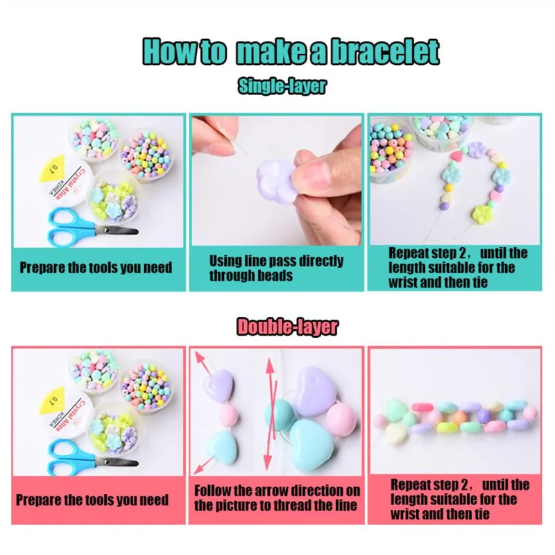 DIY игрушка с бисером, набор аксессуаров для детей, креативная девушка, плетение браслета, изготовление ювелирных изделий, развивающие игрушки для детей, рождественский подарок
