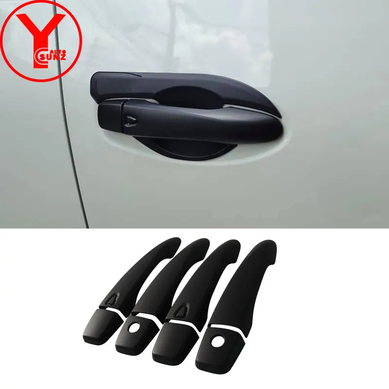 

YCSUNZ ABS black door handle cover For nissan terra 2018 accessories 2018 Exterior parts handle protector For nissan terra 2019