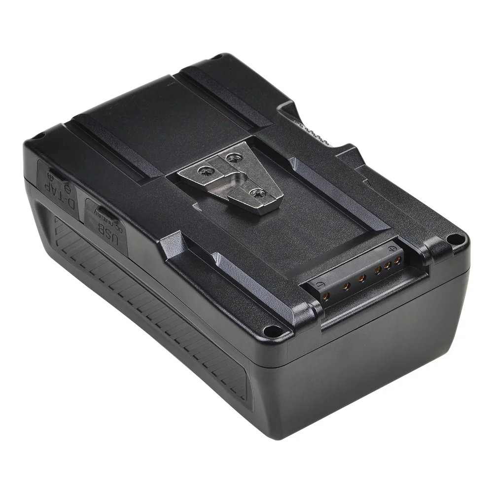 BP-190 V Mount Battery With D-Tap Charger for Sony Broadcast Camcorder HDCAM XDCAM BL-BP150 BP-150S LED Video Light