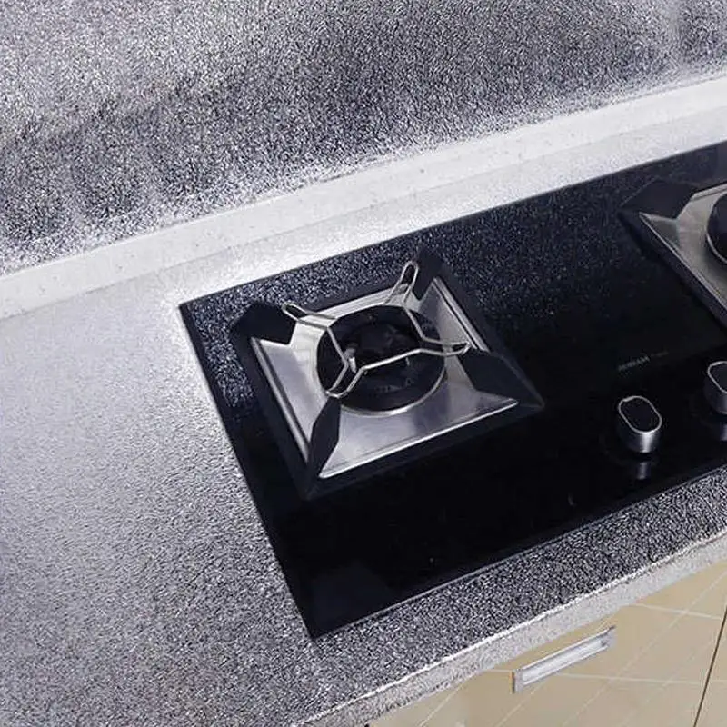 

Anti-Fouling Kitchen Sticker Aluminum Foil Self-Adhesive Wall Sticker Oil Proof