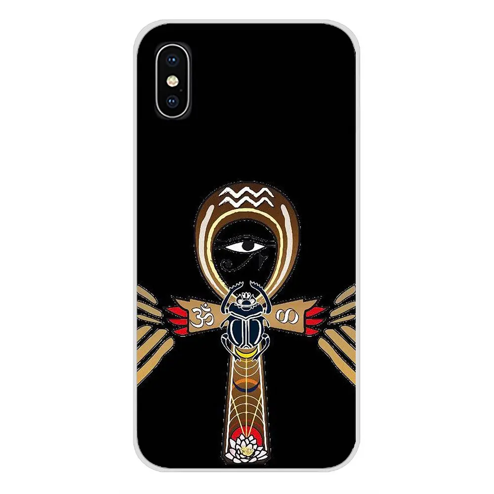 images 3 Силиконовый чехол для телефона Apple iPhone X XR XS 11Pro MAX 4S 5S 5C SE 6S 7 8 Plus ipod touch 5 6 Egypt Nefertiti Anubis Anh - Цвет: images 3