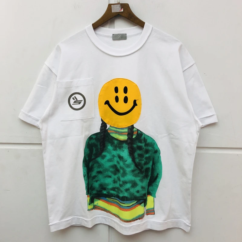 pull and bear smiley t shirt