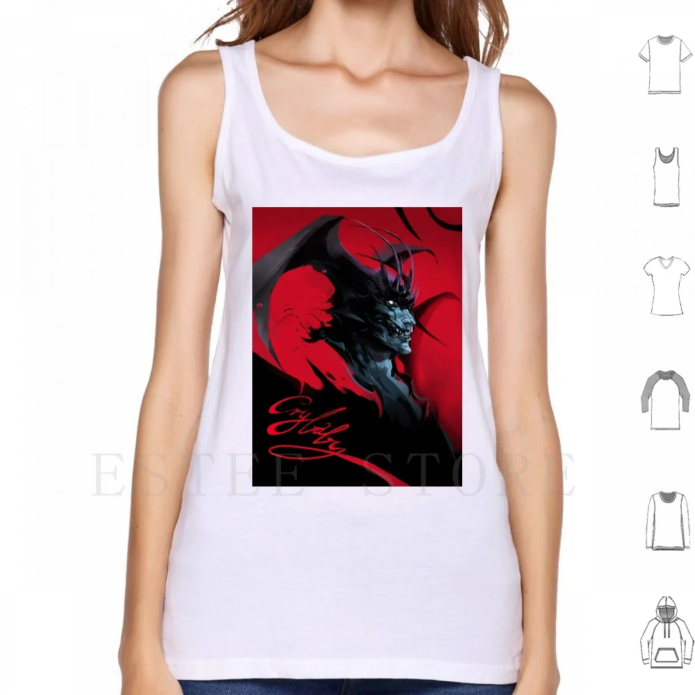 Devilman Canotte Gilet Cotone Devilman Akira Anime Crybaby Demon