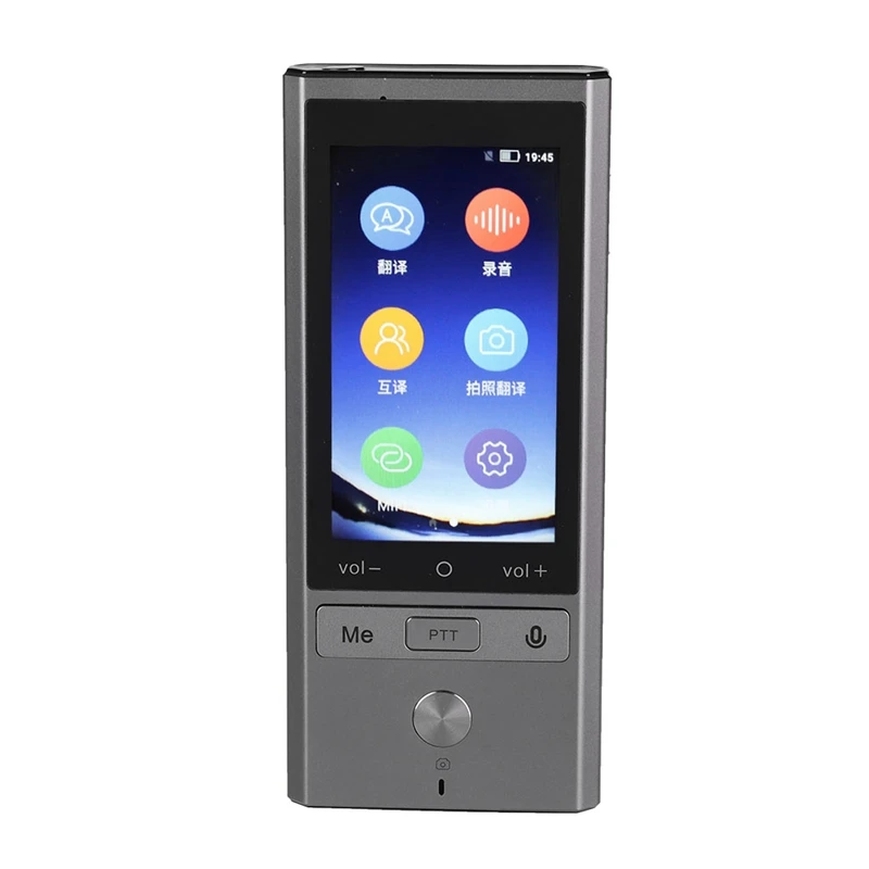75 Languages Real Time Translation 4G Wifi+Gps+Bt Multifunction Smart Translator Support Tf for Business Travel
