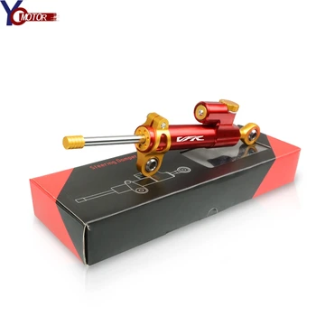 

Motorcycle CNC Steering Stabilizer Damper shock absorber stable steering for HONDA VFR VFR 400 800 800X 750 VFR1200 1200F 1200X