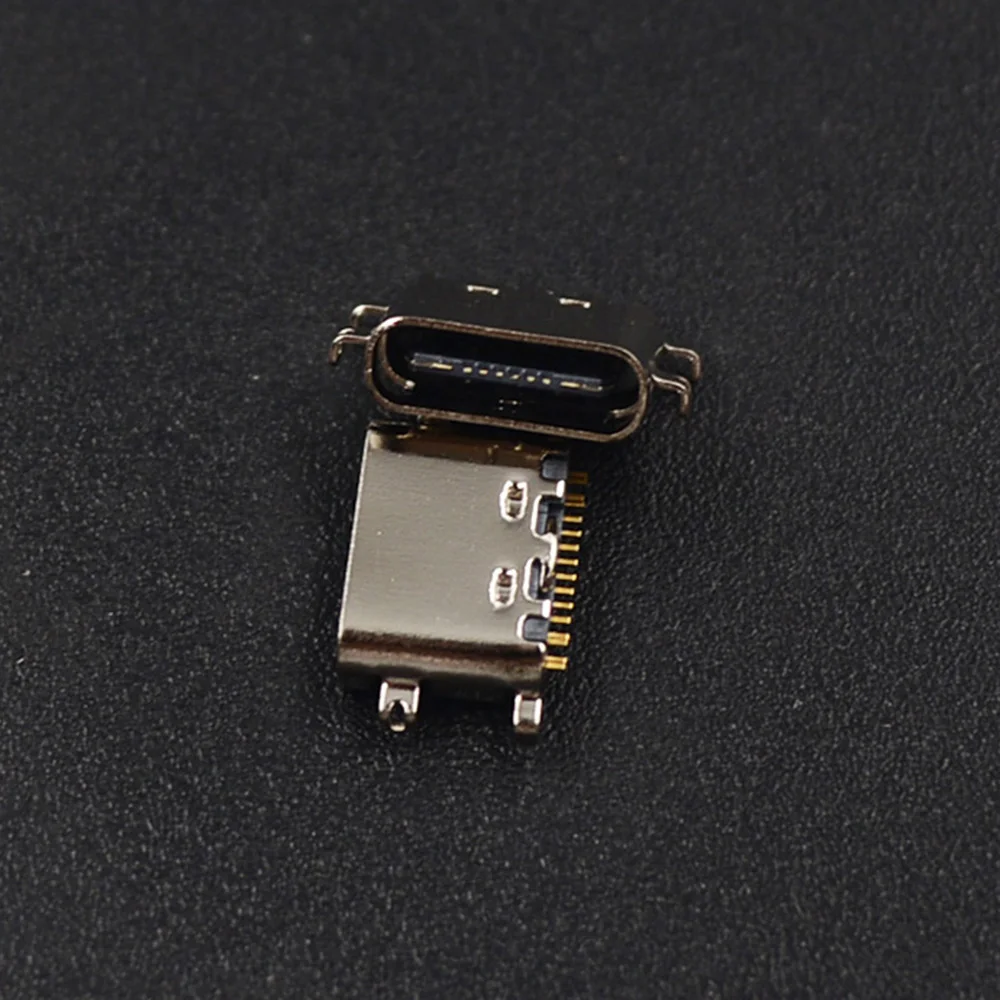 10Pcs USB-3.1 USB Type C Horizontal Mid Mount 16P Female 1.6mm through board 0.8mm for charger adapter DIY Type C type c connector wire connector terminals wire connector electrical connectors electrical connector usb plug socket connector cable connector