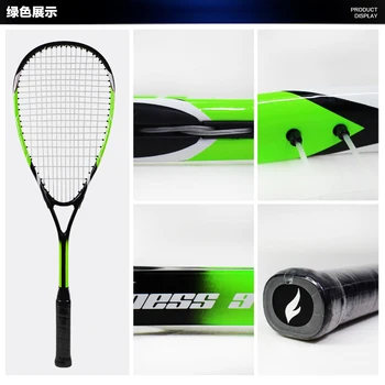 

Ultralight Beginner Training Squash Racket Aluminum Alloy Racquetball Racket Adult Children Leisure Sports Equipment