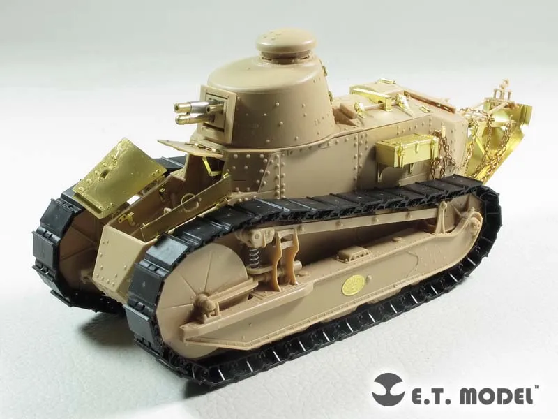 

Модель E.T Φ 1/35 французский Танк FT-17 (заброс револьвера) Для Meng E35-199