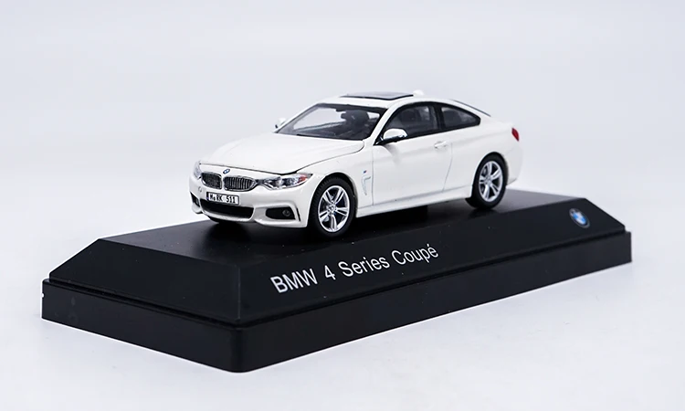 1:43 BMW4 Series Coupe Alloy Model Car Static high simulation Metal Model Vehicles With Original Box