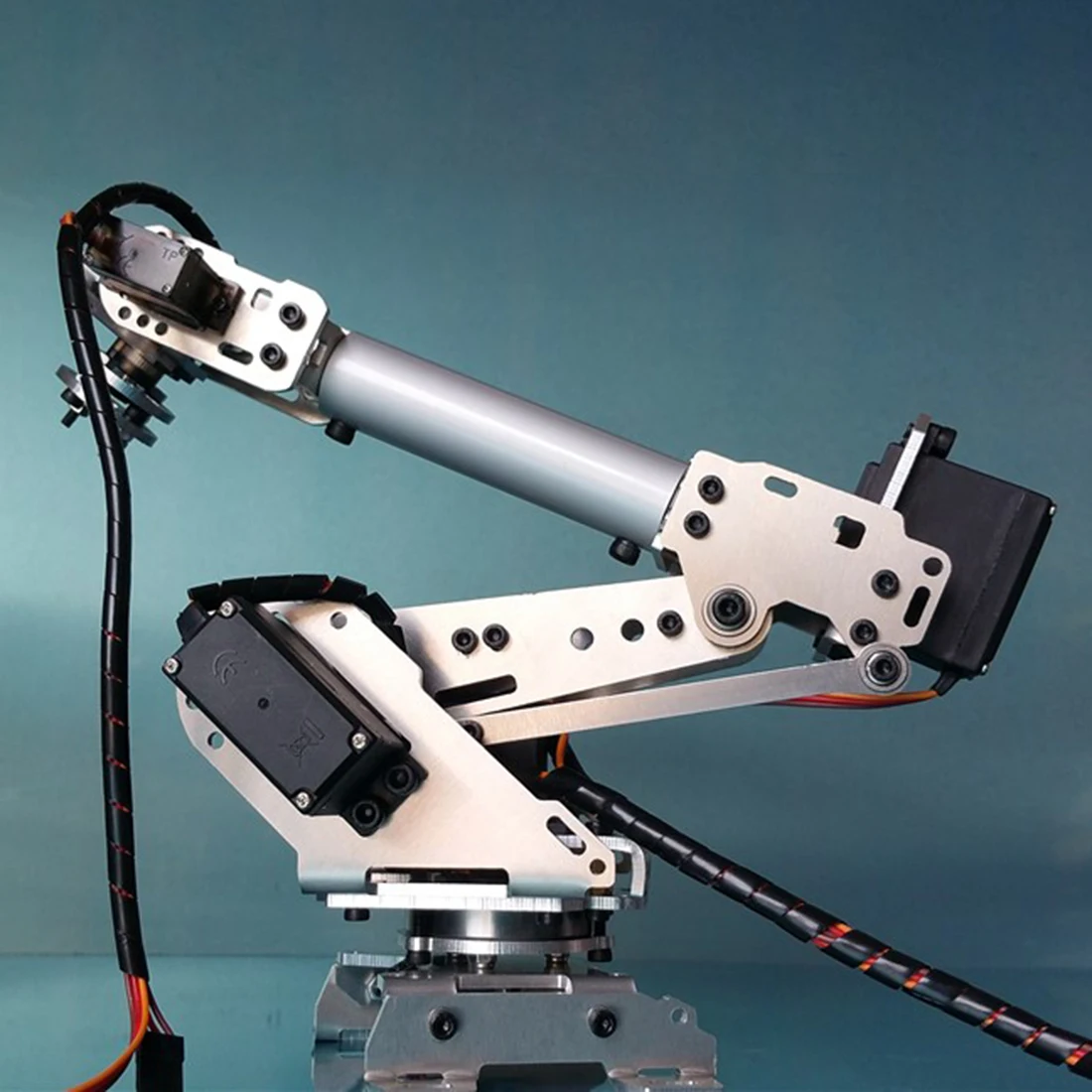 Горячая DIY 6DOF механическая рука робота Комплект PS2 пульт дистанционного управления робот для Arduino модель обучающая игрушка подарок для детей дети взрослые