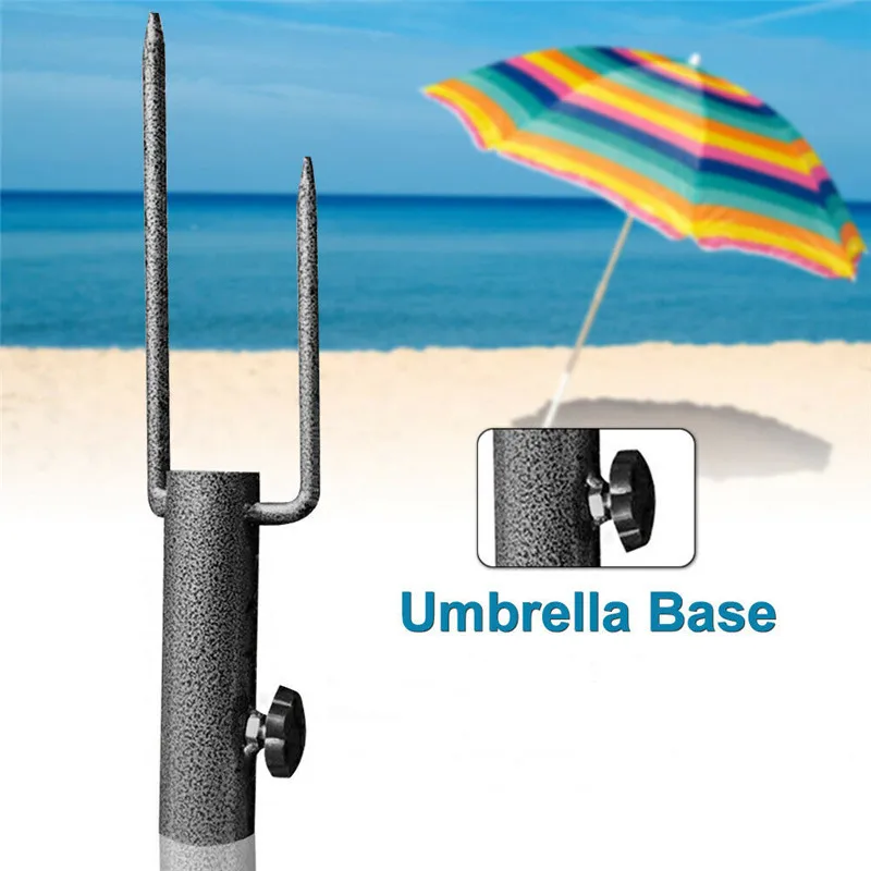 

Portable Outdoor Parasol Garden Umbrella Base Stand Length Adjustable Patio Beach Garden Patio Umbrella Sun Shelter Accessories