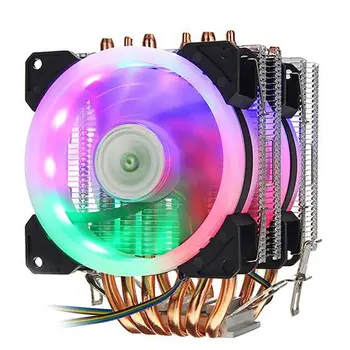 

Avc Pure Copper 6 Heat Pipe Cpu Heat Sink Amd 1155 1156 Desktop Computer Cpu Fan Cpu Cooler Heat Sink