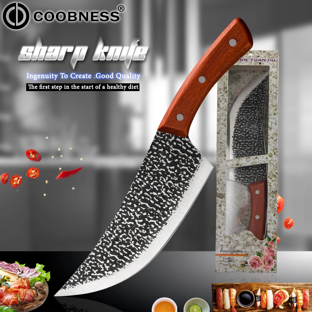 Нож шеф повара режущий инструмент для мяса и овощей 8 дюймов в подарочной