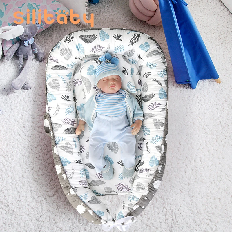 PROD 1005003304470406 Silibaby 88 x 53 cm Baby Nest Bed Portable
Mattress Outdoor Travel Foldable Bionic Bed Newborn Cotton Bassinet
Baby Supplies