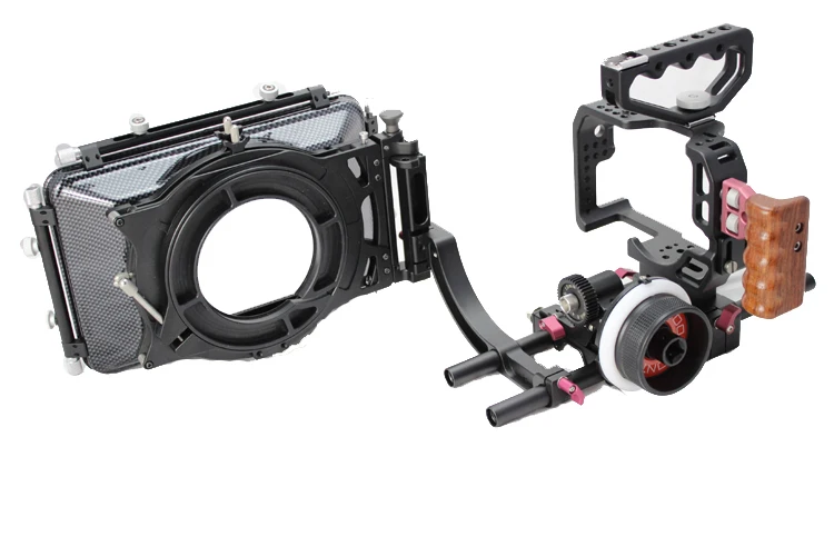 HONTOO gh4 клетка gh4 комплект полный комплект установка клеть с одной боковой ручкой+ универсальная Матовая коробка+ последующий фокус