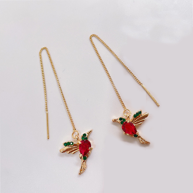 Tassel Butterfly Drop Earrings Silver Color 2020 Fashion Hanging Women Earrings Summer Jewelry Girls GIfts