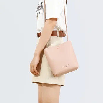 

women bag 2020 new Korean PU Flap Fashion Solid Hasp Soft Shoulder Bags simple style luxury designer bags ladies hand bags