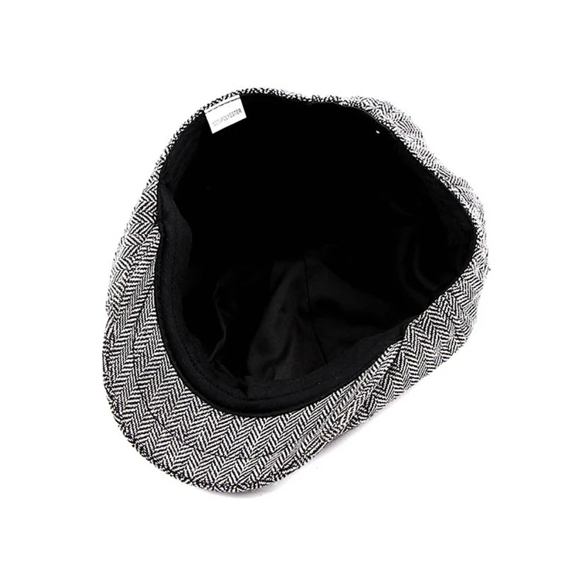 Outdoor Beret British Cap Featured Polyester Cotton Comfortable Breathable Sweat Cap Around Adjustable High Quality Hat