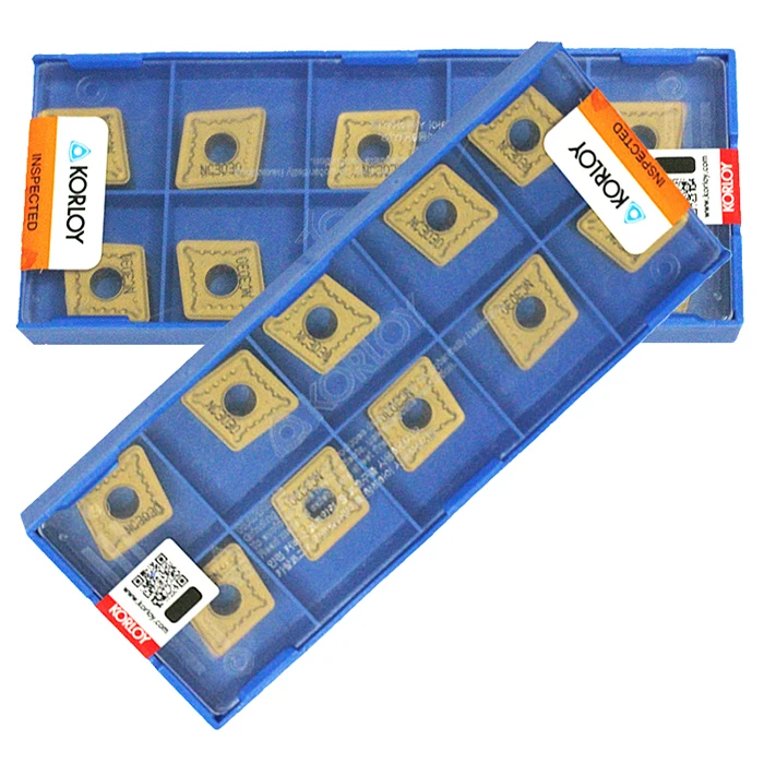 Корея KORLOY CNMG160616-GR NC3030 CNMG160616-HS PC9030 CNMG190608-B25 NC3020(10 шт./лот) резец для внутренней обточки вставки