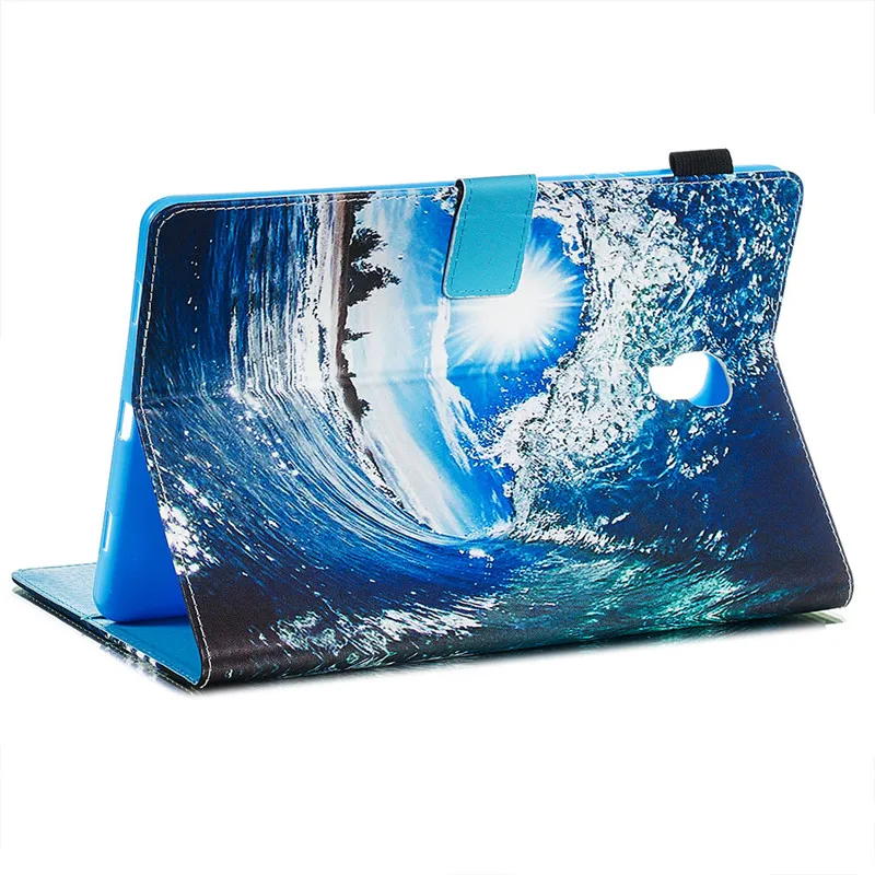 Coque для samsung Tab A2 10,5 T590 Мультфильм кожаный смарт-чехол с подставкой для samsung Galaxy Tab A 10,5 T590 T595 T597 чехол